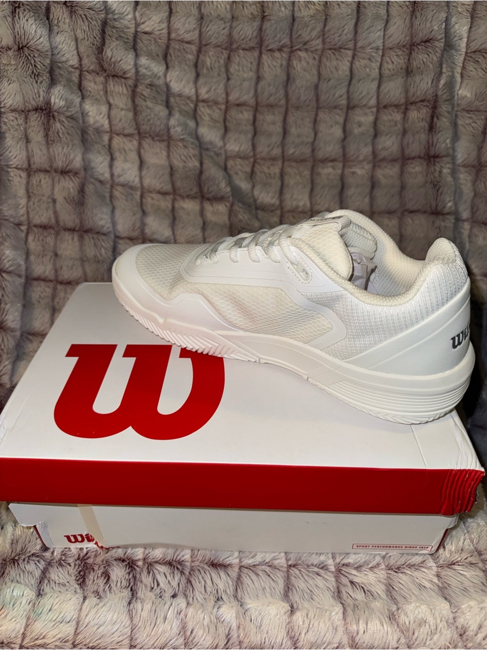 Wilson CourtGlide W Women’s Athletic Shoes White Silver - Picture 7 of 8